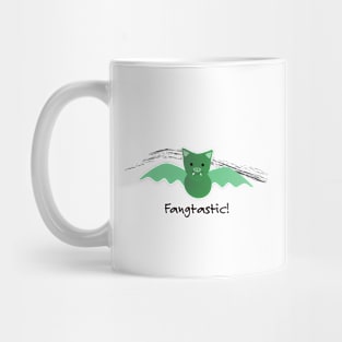 Fangtastic Green Bat Mug